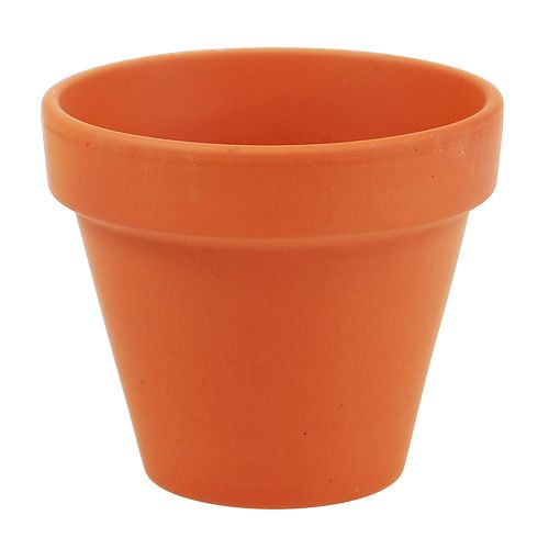 Floristik24 Flower pot clay Ø8cm high 7cm 10pcs