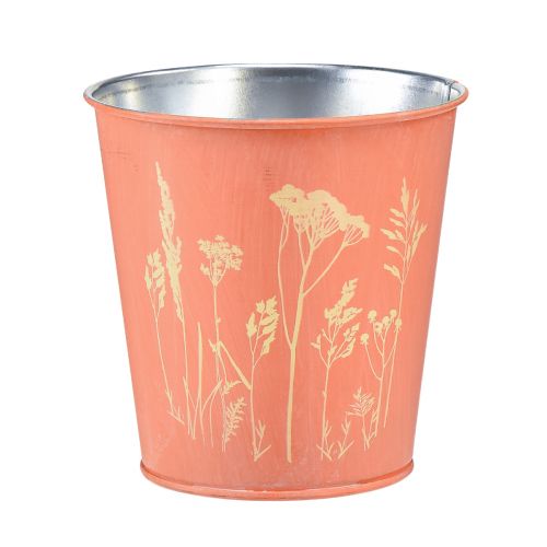 Floristik24 Flower pot with flowers decor apricot yellow Ø10.5cm H10.5cm