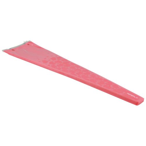 Floristik24 Flower Bag with Hearts Pink For one Rose 50cm 50 Pcs