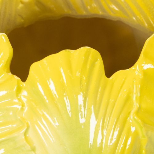 Product Flower vase with striking tulip motif. Perfect for living room decoration. 16cm, 2 pieces.