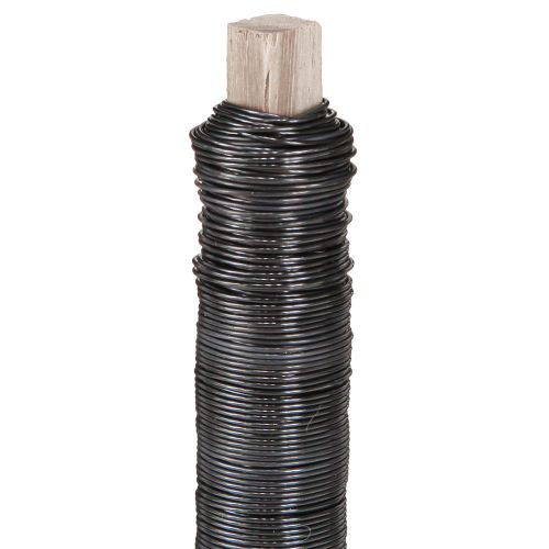 Floristik24 Flower wrapping wire blue annealed 0.65mm 100g