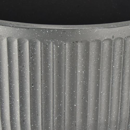 Product Floor vase plastic planter anthracite Ø28cm H46.5cm