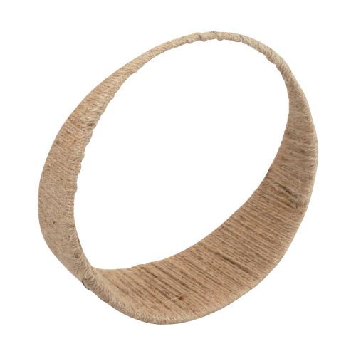 Product Boho style hanging decoration plant swing decorative ring jute 31cm