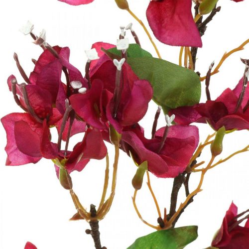 Floristik24 Bougainvillea artificial flower Pink Artificial deco branch H52cm