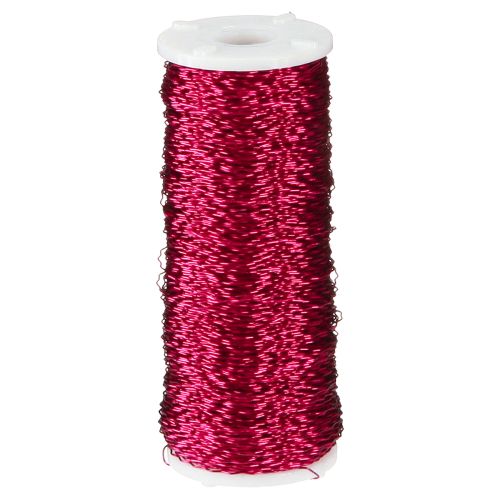 Product Bouillon effect wire Ø0.30mm 100g/140m pink