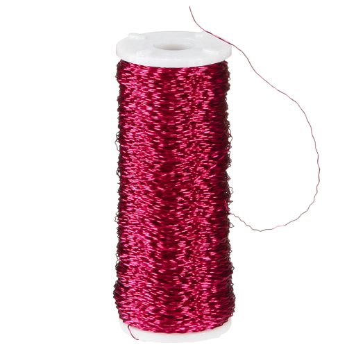 Product Bouillon effect wire Ø0.30mm 100g/140m pink