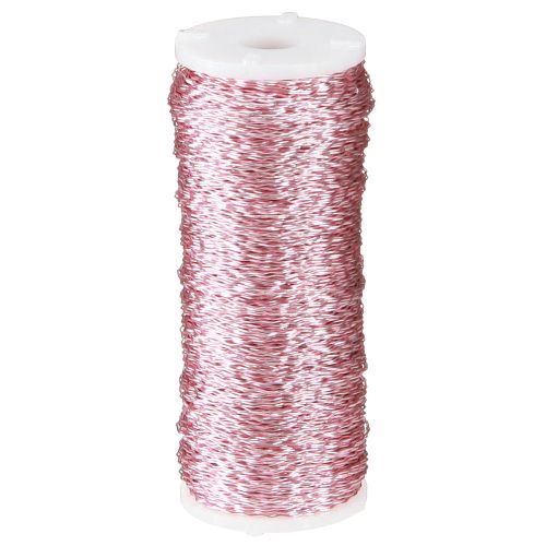 Product Bouillon effect wire Ø0.30mm 100g/140m pink