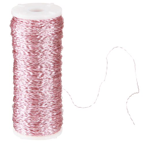 Product Bouillon effect wire Ø0.30mm 100g/140m pink