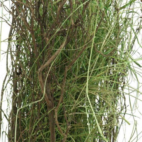 Floristik24 Decorative grass bush with branches Dried grass tuft 65×12cm