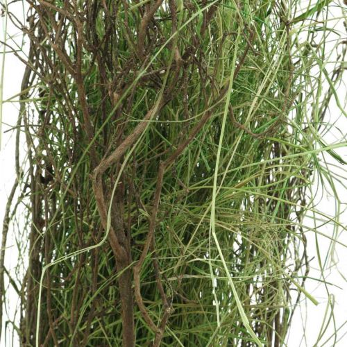 Product Decorative grass bush with branches Dried grass tuft 65×12cm