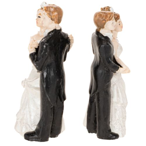 Bride and groom 6cm 2pcs | Floristik24.co.uk