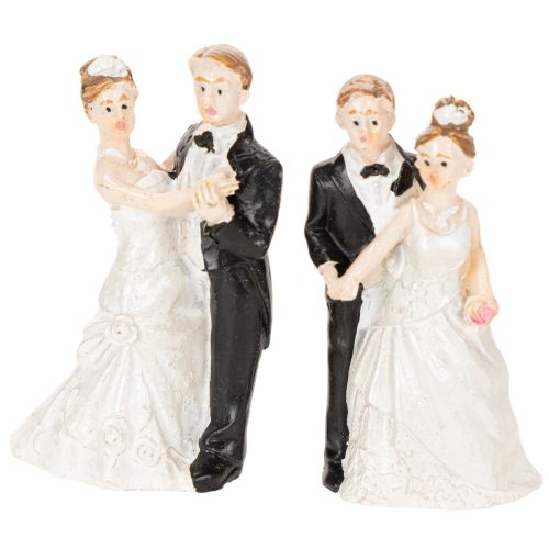 Bride and groom 6cm 2pcs | Floristik24.co.uk