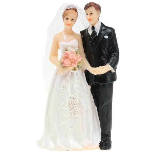 Floristik24 Bridal couple, wedding couple 10.5cm