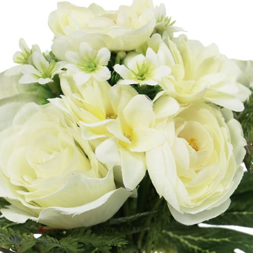 Floristik24 Bridal Bouquet White Ø30cm H 28cm