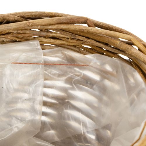 Bread basket approx. 30cm oval unpeeled | Floristik24.co.uk