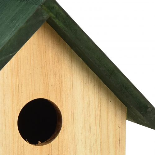 Product Incubator Nesting Box Bluetit Natural Green 16x11x19,5cm