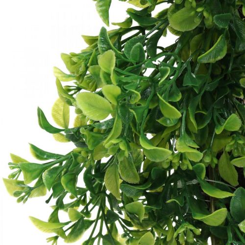 Product Boxwood wreath artificial deco wreath green Ø41cm