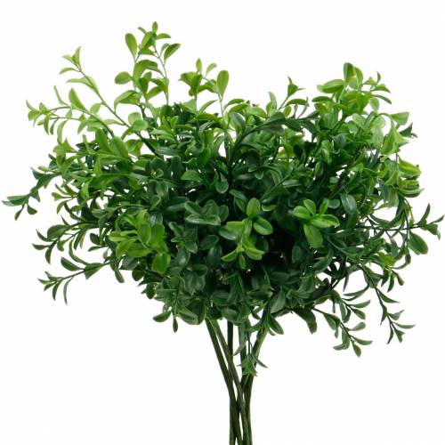 Floristik24 Boxwood branches boxwood on the pick artificial green plant 6 pieces