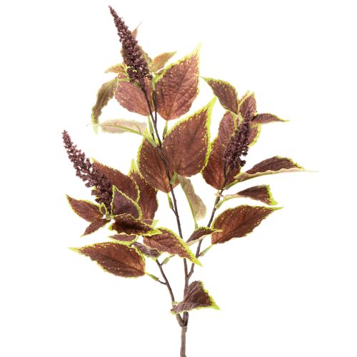 Artificial Coleus Plant with Red Leaves, 20cm Decoration