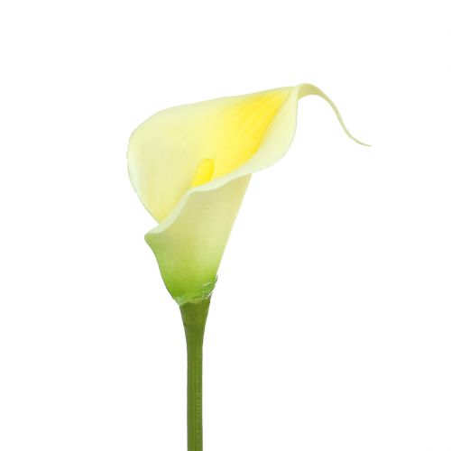 Product Artificial calla yellow 57cm 12pcs