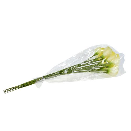 Product Artificial Calla Yellow 57cm 12 pcs