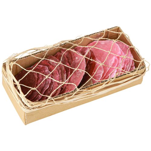 Product Capiz Shell Decoration in Pink Berry 5cm–8cm Mix 60 pcs