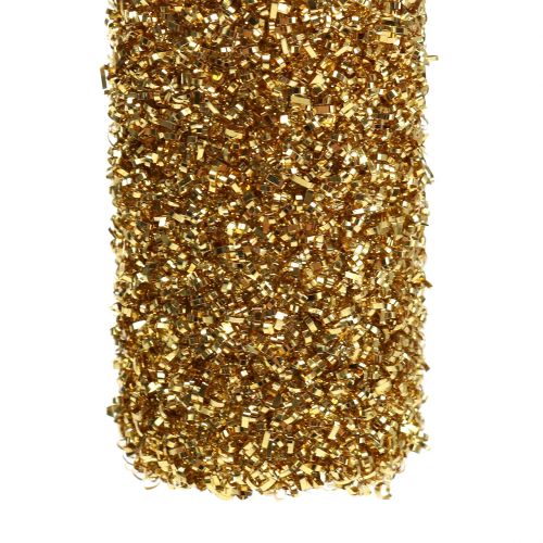 Floristik24 Champagne bottle for hanging light gold 13,5cm