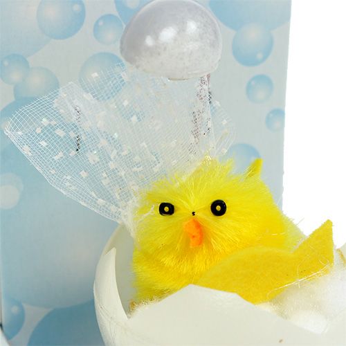 Product Chenille chicks in the bath 8,5cm yellow