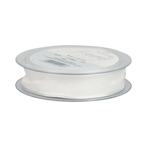 Product Chiffon ribbon organza ribbon decorative ribbon organza white 15mm 20m
