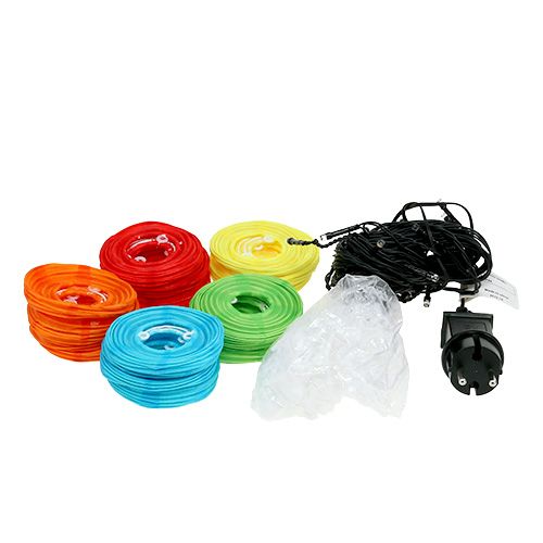 Floristik24 China lanterns with 20 LEDs colorful 9.5m