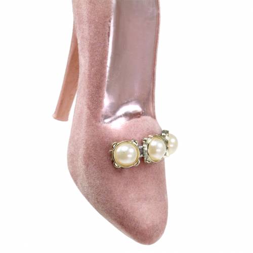 Floristik24 Christmas tree hanger pumps old rose 11cm 2pcs