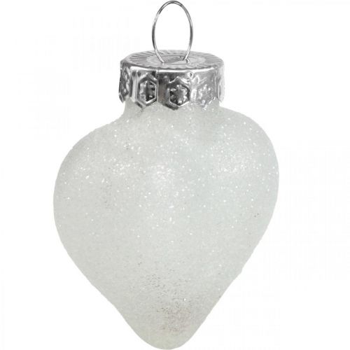 Floristik24 Christmas tree decorations glass Christmas tree decorations pastel 12 pieces