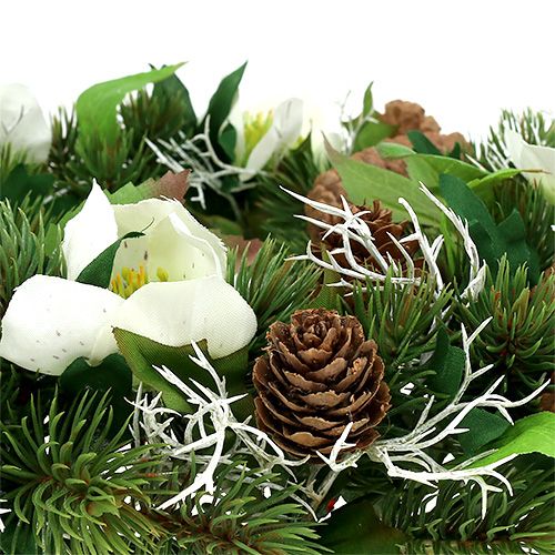 Product Christmas rose wreath Ø30cm