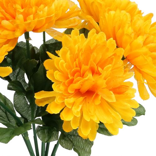 Floristik24 Chrysanthemum yellow with 7 flowers