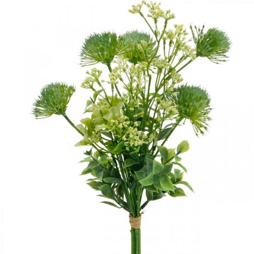 Floristik24 Silk flowers, artificial bouquet, flower decoration with thistles 40cm