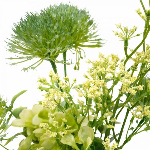 Floristik24 Silk flowers, artificial bouquet, flower decoration with thistles 40cm