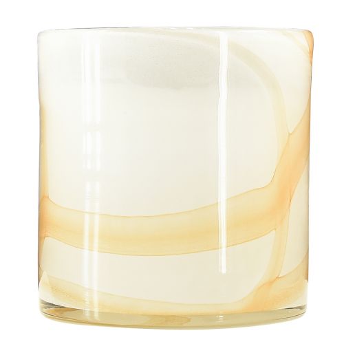 Product Citronella candle scented candle in glass white Ø12cm H12,5cm