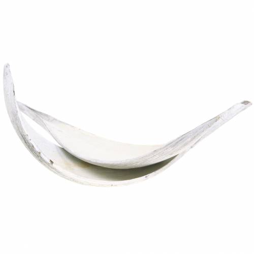 Coconut shell coconut leaf white washed 500g