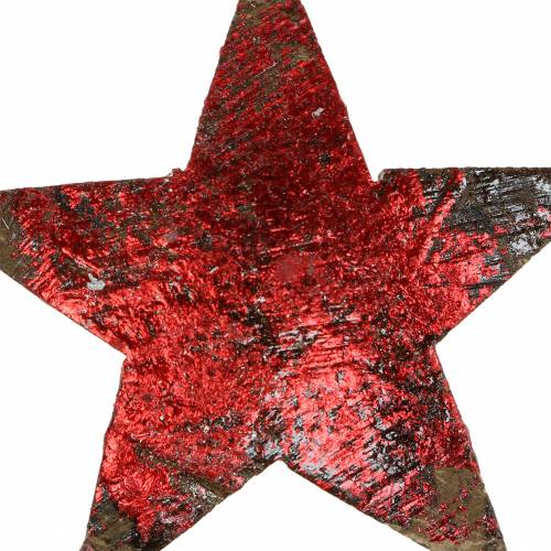 Product Coconut Star Red 5cm 50 pcs Christmas Decoration Decorative Stars