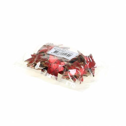 Product Coconut Star Red 5cm 50 pcs Christmas Decoration Decorative Stars