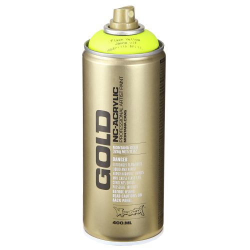 Floristik24 Color Spray Yellow Montana Cans Acrylic Spray Neon 400ml