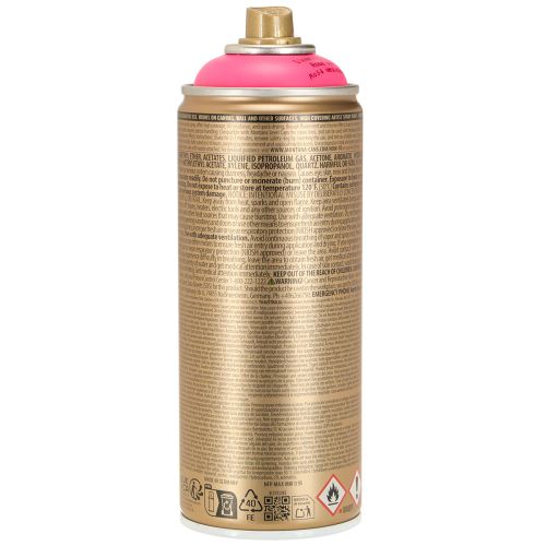 Product Color Spray Fluorescent Pink Color Spray Montana Cans 400ml