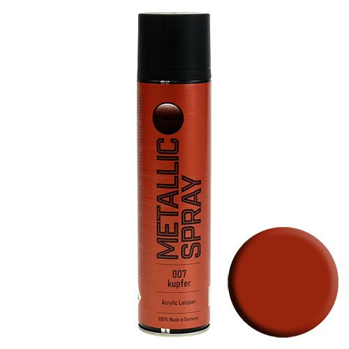 Floristik24 Color spray metallic bright copper 400ml