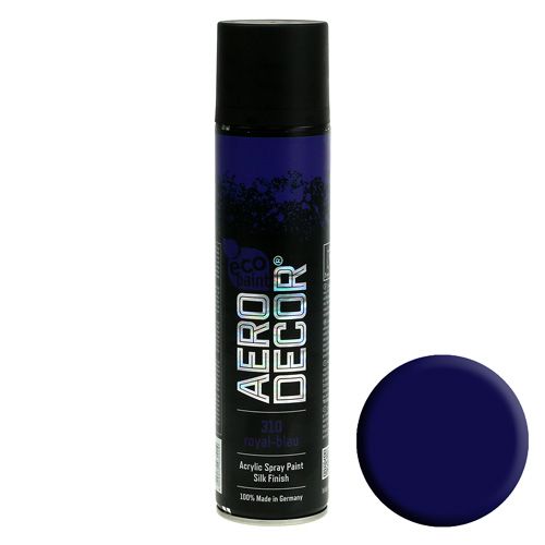 Floristik24 Color spray silk matt 400ml royal blue