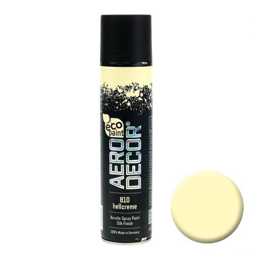 Floristik24 Color spray silk matt 400ml light cream