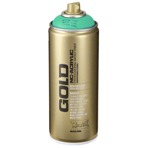 Floristik24 Color Spray Turquoise Paint Spray Fluo Neon Spray Cyan 400ml