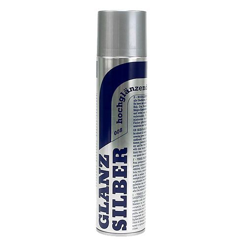 Floristik24 Color Spray Metallic Glossy Silver 400ml