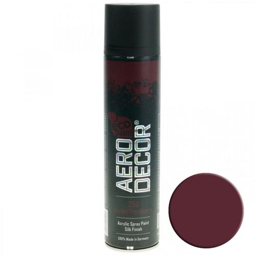 Floristik24 Color Spray Silk Matt 400ml Dark Bordeaux