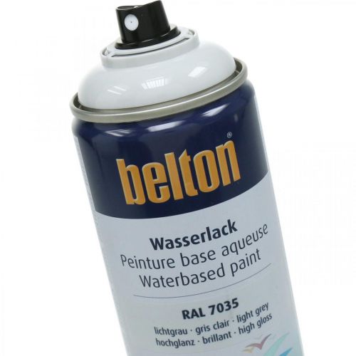 Product Belton free water-based paint gray high gloss spray light gray 400ml