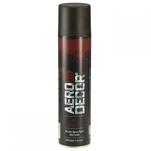 Spray paint acrylic varnish maroon satin matt 400ml